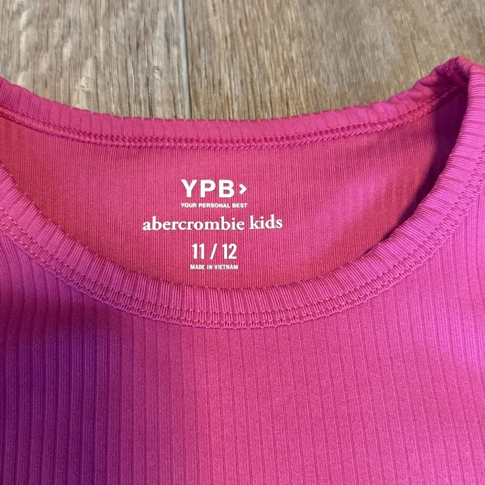 YPB Abercrombie Kids Ribbed Long-Sleeve Tee